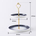 Ceramic Round Dessert Plate