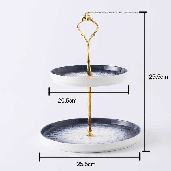 Ceramic Round Dessert Plate