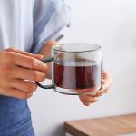 Glass Cup With Handle