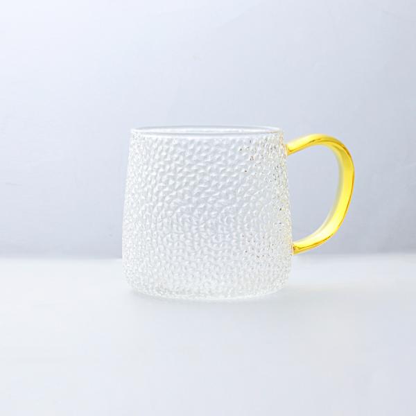 Glass Water Cup With Handle