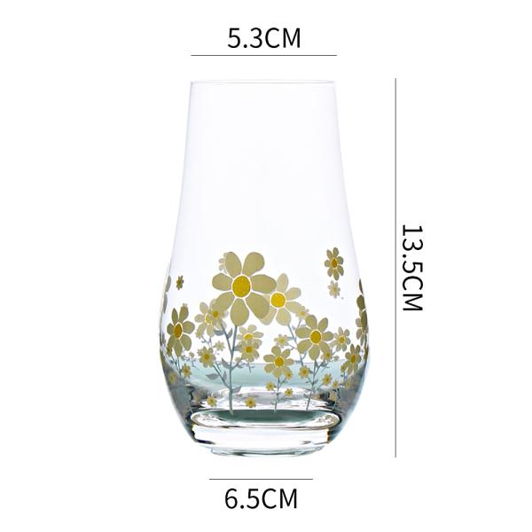 380ml Glass Water Cup