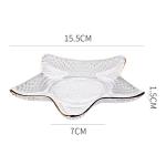 Starfish Pate Glass Plate
