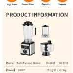 Countertop blender