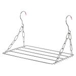 Kawang Stainless Steel Balcony Socks Drying Rack 100 Clips Solid Socks Drying Rack Home Use Multi-clip Clothes Clothes Clip