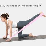 Fitness Resistance Band Yoga Stretching Band Elastic Outdoor Sports Equipment Stretching Belt Tension